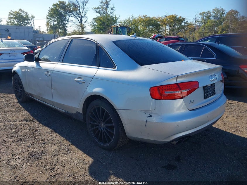 AUDI A4 2013 VIN WAUFFAFL7DN026598