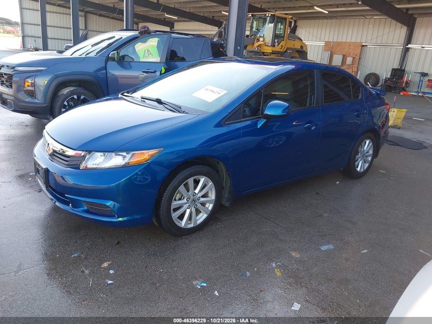 Vin: 2hgfb2f84ch537145, lot: 46896587, honda civic ex 20122