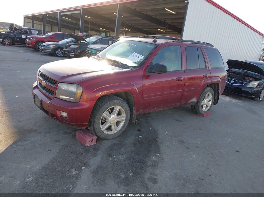 2007 Chevrolet Trailblazer Lt, Hail, IAAI, VIN 1GNDT13S672247900 — photo 2