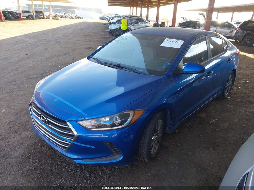 Vin: 5npd84lf4jh396147, lot: 46896602, hyundai elantra sel 20182