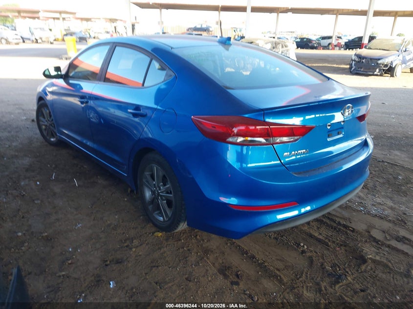 Vin: 5npd84lf4jh396147, lot: 46896602, hyundai elantra sel 20183