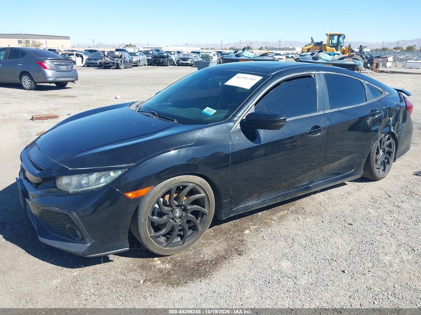 2018 Honda Civic Si, Оба бока, IAAI, VIN 2HGFC1E52JH704131 — фото 2