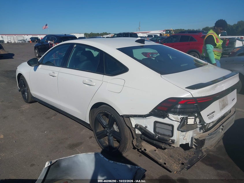 Vin: 1hgcy2f78pa050737, lot: 46896648, honda accord hybrid sport-l 20233