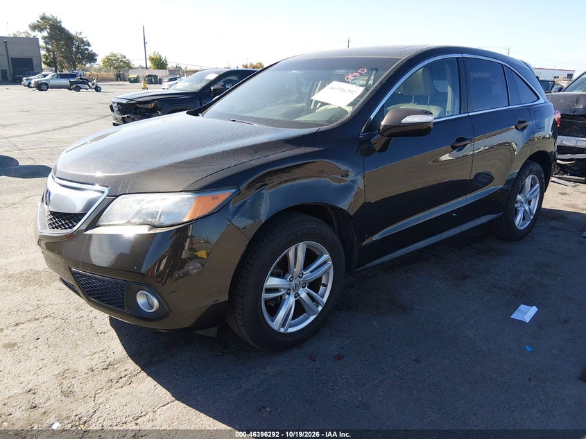 2014 Acura Rdx, Left Front, IAAI, VIN 5J8TB3H59EL001728 — photo 2