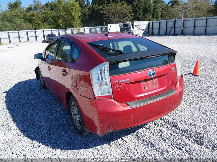 Vin: jtdkn3du2b0276630, lot: 46896757, toyota prius two 20113