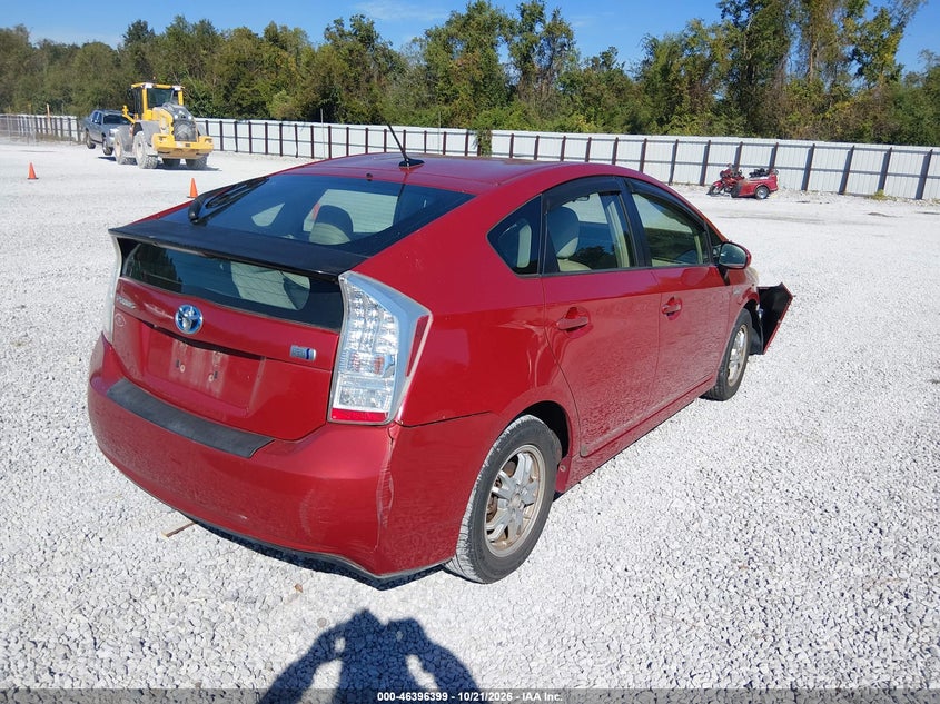 Vin: jtdkn3du2b0276630, lot: 46896757, toyota prius two 20114