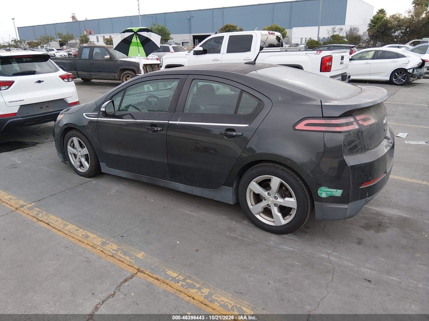 Vin: 1g1re6e49eu139401, lot: 46896801, chevrolet volt 20143