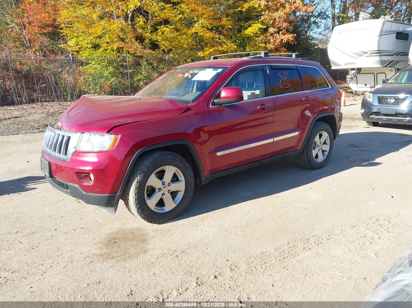 Vin: 1c4rjfag3cc349417, lot: 46896814, jeep grand cherokee laredo 20122