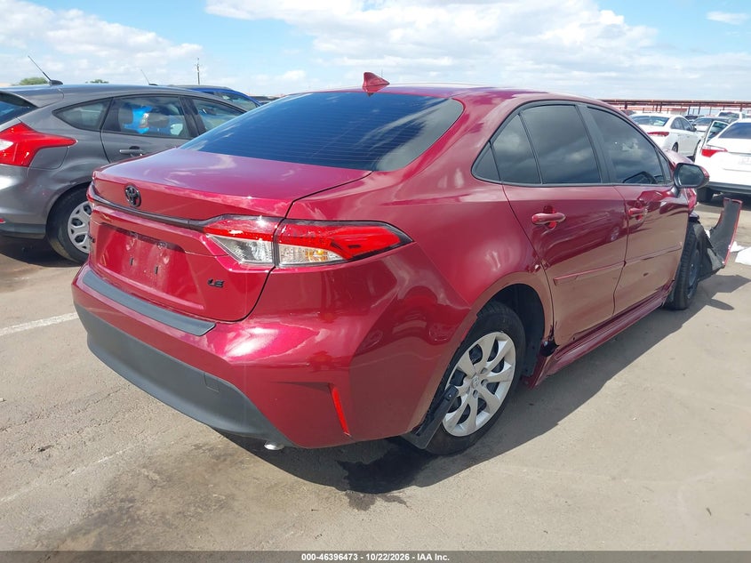 Vin: jtdb4mee4t3039699, lot: 46896831, toyota corolla le 20264