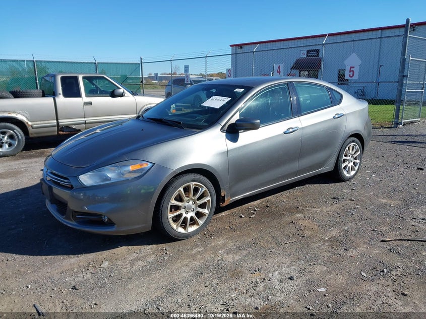 Vin: 1c3cdfca7dd320184, lot: 46896848, dodge dart limited 20132