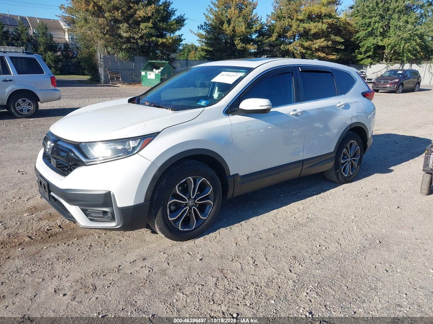 2021 Honda Cr-V Awd Ex, Удар сзади, IAAI, VIN 7FARW2H53ME001169 — фото 2