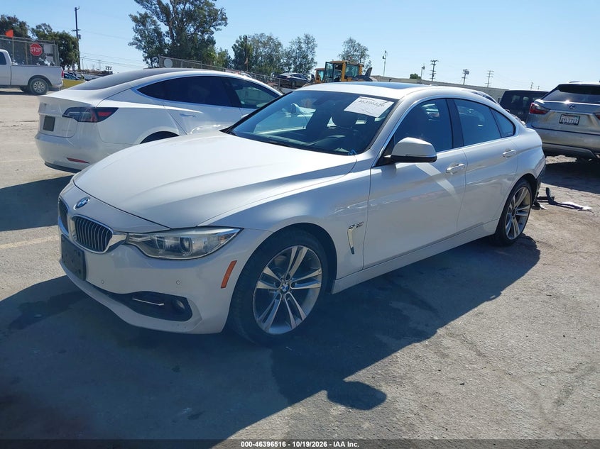 2016 BMW 428I Gran Coupe, Удар сзади, IAAI, VIN WBA4A9C52GG695445 — фото 2