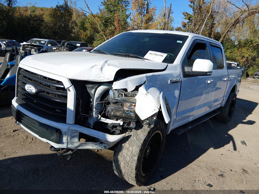 Vin: 1ftew1ef2gkf08315, lot: 46896948, ford f-150 xlt 20162