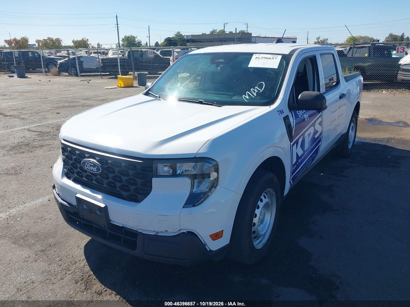 2025 Ford Maverick Xl, Rear, IAAI, VIN 3FTTW8A34SRA81784 — photo 2