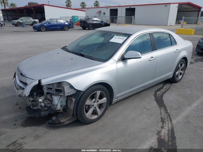 Vin: 1g1zc5e17bf100294, lot: 46897018, chevrolet malibu 1lt 20112