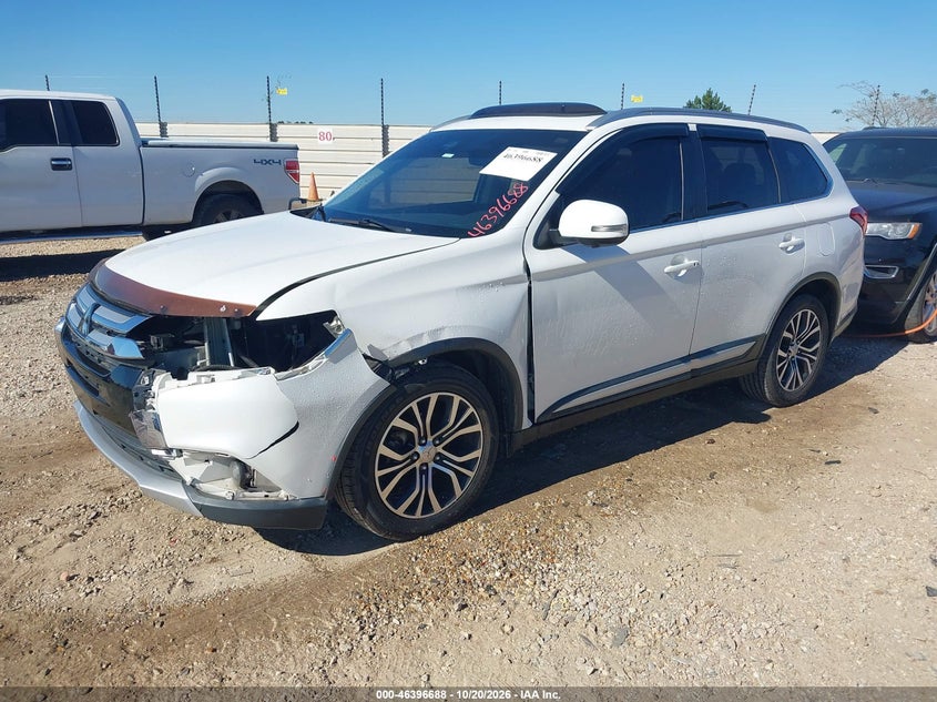 Vin: ja4ad3a31hz016924, lot: 46897046, mitsubishi outlander se/sel 20172