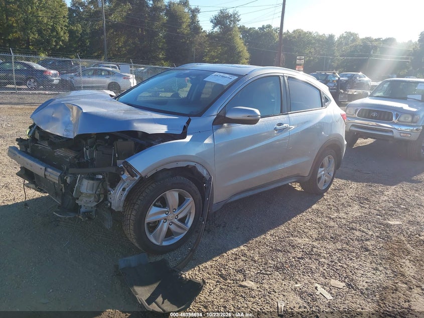 2020 Honda Hr-V 2Wd Ex, Front End, IAAI, VIN 3CZRU5H57LM703471 — photo 2