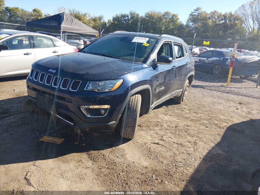 Vin: 3c4njdcb5lt171065, lot: 46897054, jeep compass limited 4x4 20202