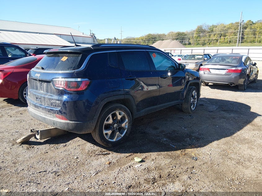 Vin: 3c4njdcb5lt171065, lot: 46897054, jeep compass limited 4x4 20204
