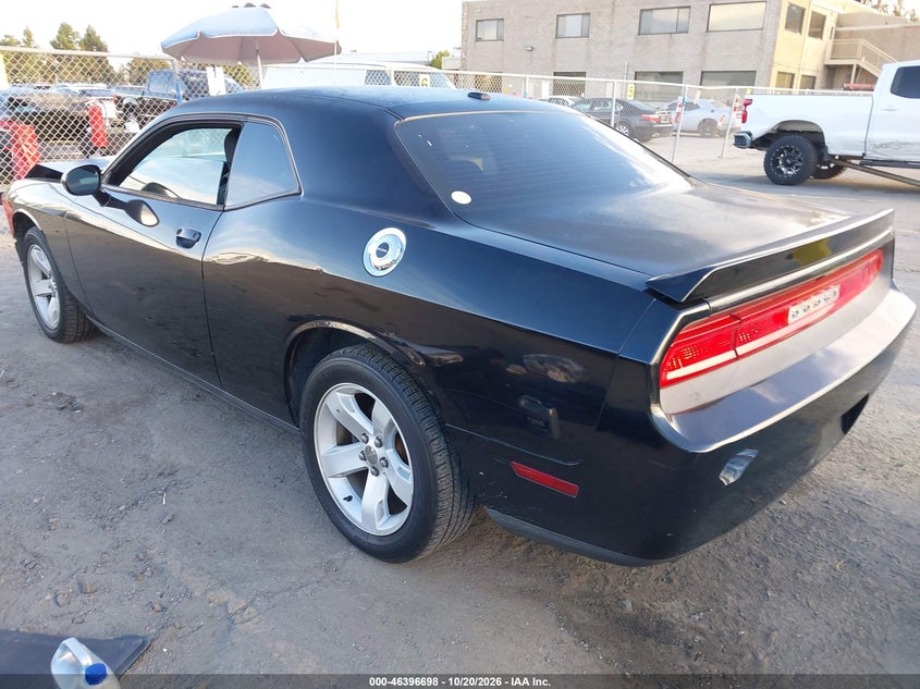 Vin: 2c3cdyag9ch294045, lot: 46897055, dodge challenger sxt 20123