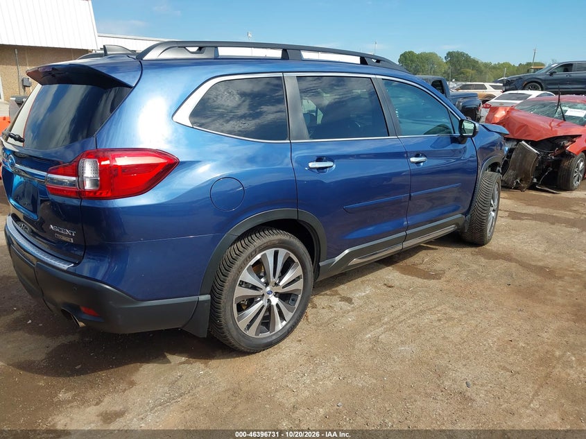 Vin: 4s4wmard6m3444574, lot: 46897089, subaru ascent touring 20214