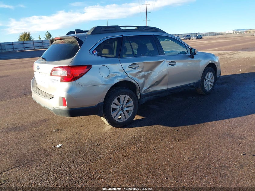 Vin: 4s4bsacc9h3230639, lot: 46897149, subaru outback 2.5i premium 20174