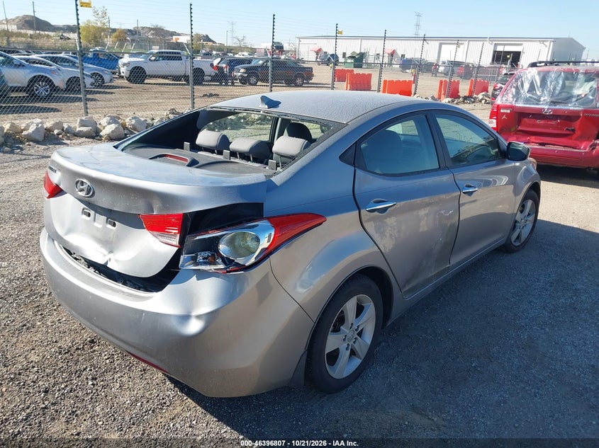 Vin: kmhdh4ae2du899370, lot: 46897165, hyundai elantra gls 20134