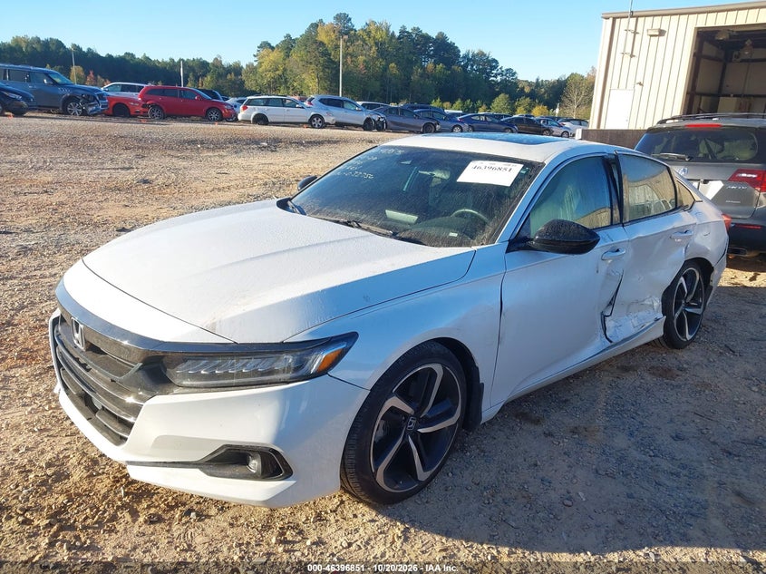 Vin: 1hgcv2f32ma033756, lot: 46897209, honda accord sport 2.0t 20212
