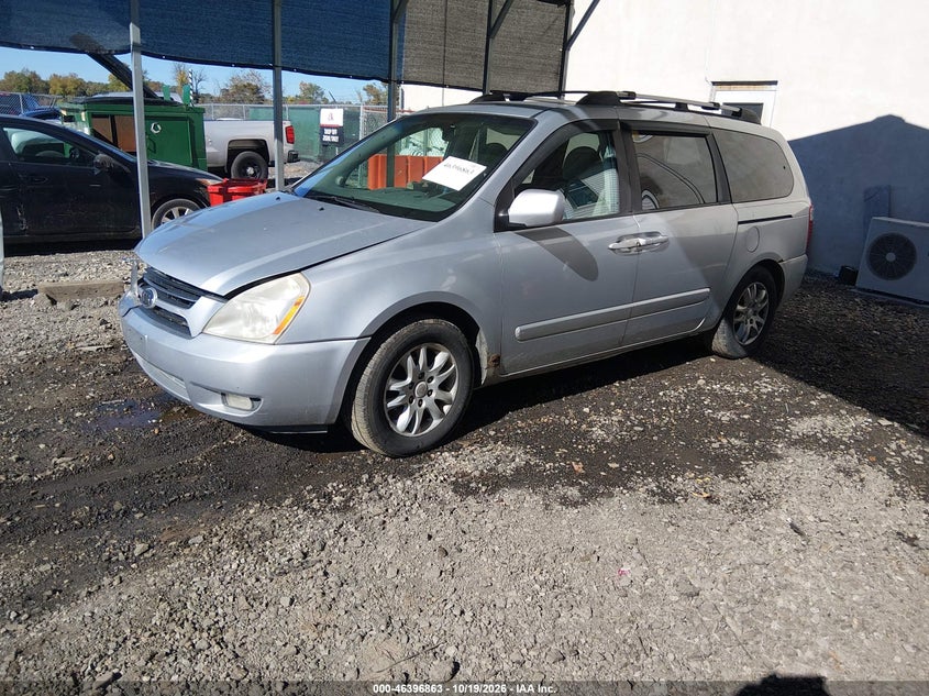 2006 Kia Sedona Ex/Lx, Front End, IAAI, VIN KNDMB233466028466 — photo 2