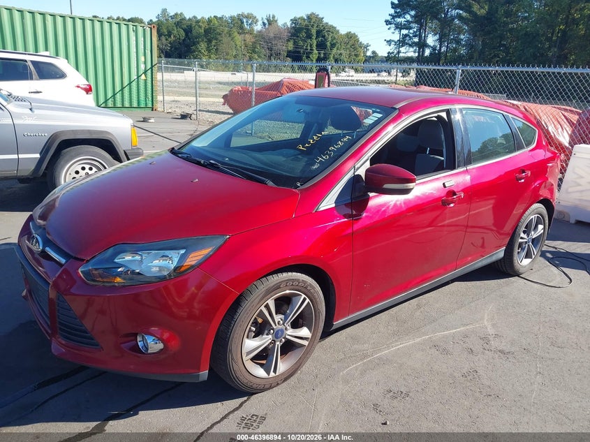 Vin: 1fadp3k21el298759, lot: 46897252, ford focus se 20142