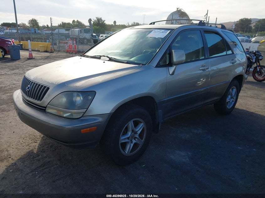 1999 Lexus Rx300, Left Side, IAAI, VIN JT68F10U6X0044385 — photo 2