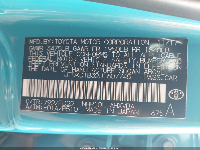 TOYOTA PRIUS C - zdjęcie 9