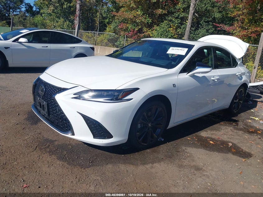2024 Lexus Es 350 F Sport Handling, Rear, IAAI, VIN 58AJZ1B13RU162267 — photo 2