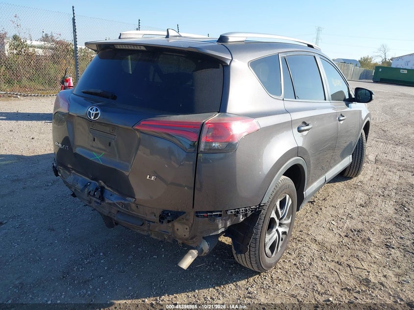 Vin: 2t3zfrev0gw296657, lot: 46897342, toyota rav4 le 20164