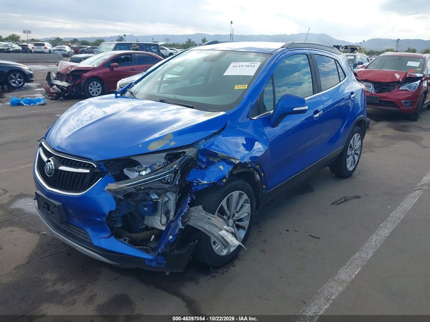 2017 Buick Encore Preferred, Left Side, IAAI, VIN KL4CJASB5HB242419 — photo 2