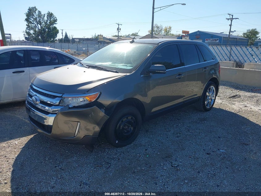 Vin: 2fmdk3kc0dbc61553, lot: 46897471, ford edge limited 20132