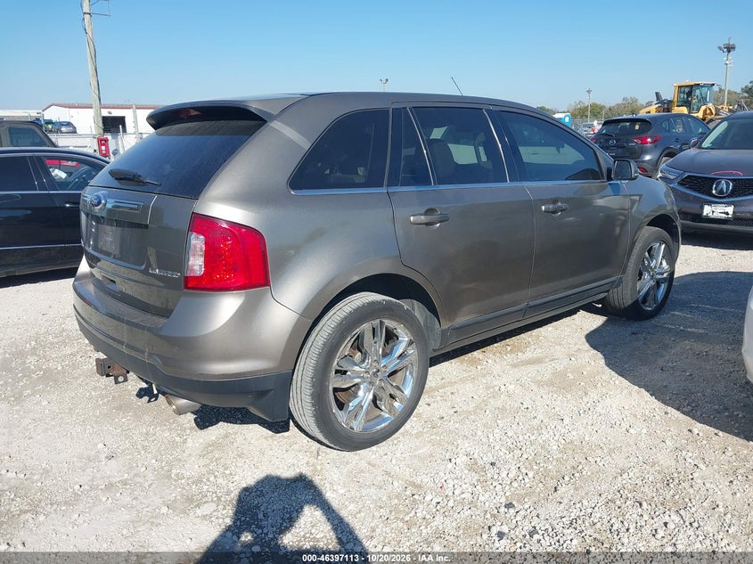 Vin: 2fmdk3kc0dbc61553, lot: 46897471, ford edge limited 20134