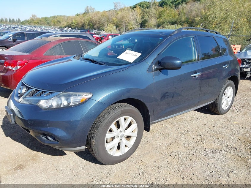 Vin: jn8az1mw0cw232831, lot: 46897517, nissan murano sl 20122