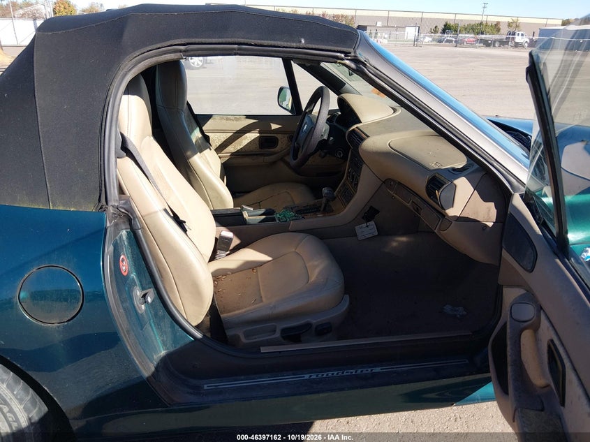 BMW Z3 1996 VIN 4USCH7320TLB70273