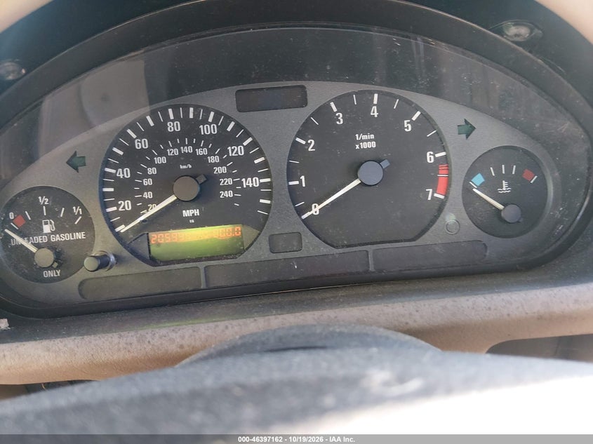BMW Z3 1996 VIN 4USCH7320TLB70273