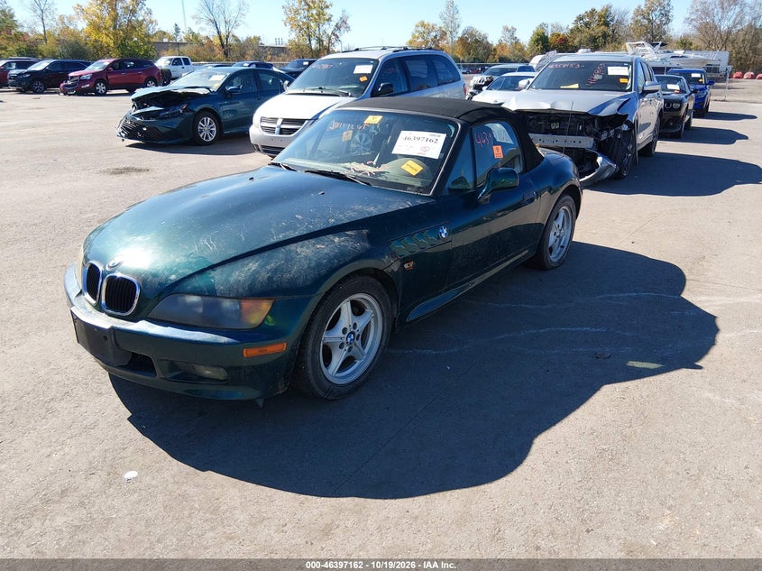 BMW Z3 1996 VIN 4USCH7320TLB70273