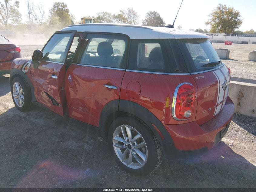 MINI COUNTRYMAN 2013 VIN WMWZB3C52DWR35921