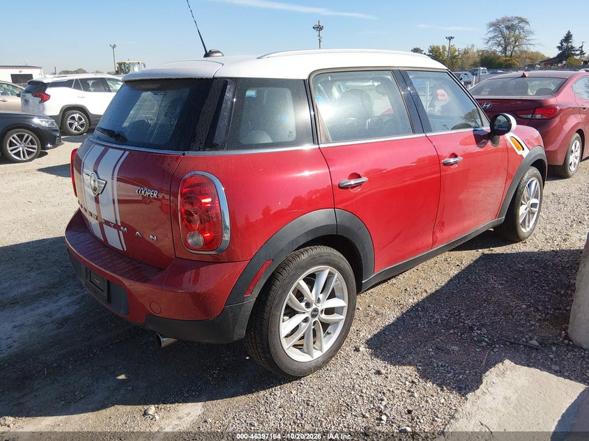 MINI COUNTRYMAN 2013 VIN WMWZB3C52DWR35921