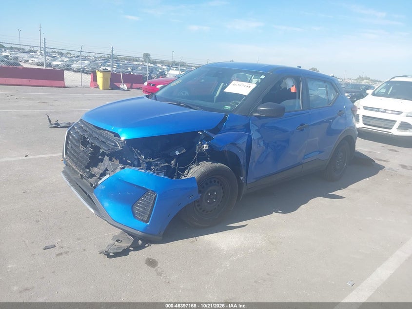 Vin: 3n1cp5bv3nl480417, lot: 46897526, nissan kicks s xtronic cvt 20222
