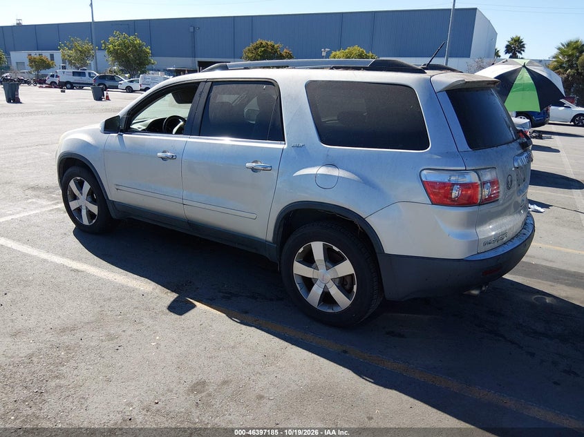 Vin: 1gkkrred0bj302548, lot: 46897543, gmc acadia slt-1 20113