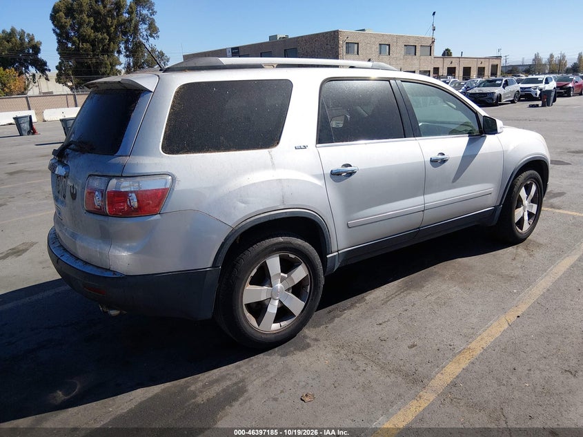 Vin: 1gkkrred0bj302548, lot: 46897543, gmc acadia slt-1 20114