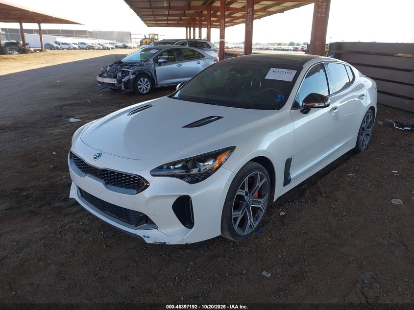 2020 Kia Stinger Gt2, Stripped, IAAI, VIN KNAE55LC5L6083918 — photo 2
