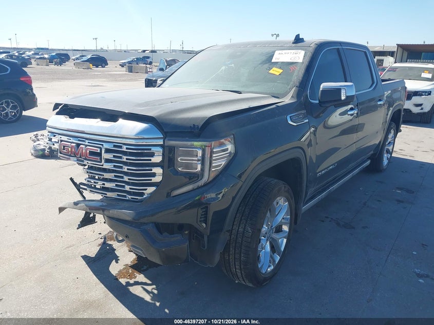 Vin: 3gtuuged5ng686372, lot: 46897565, gmc sierra 1500 4wd  short box denali 20222