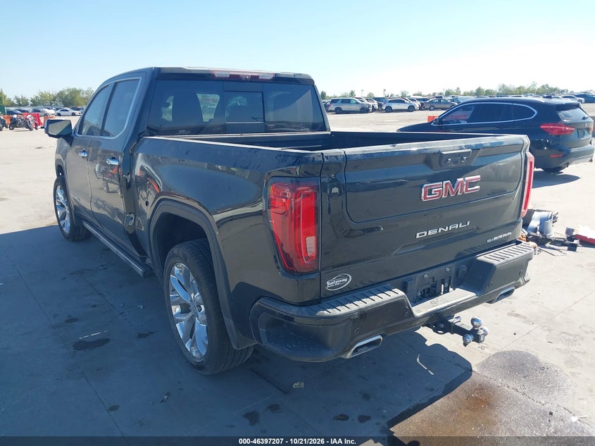 Vin: 3gtuuged5ng686372, lot: 46897565, gmc sierra 1500 4wd  short box denali 20223
