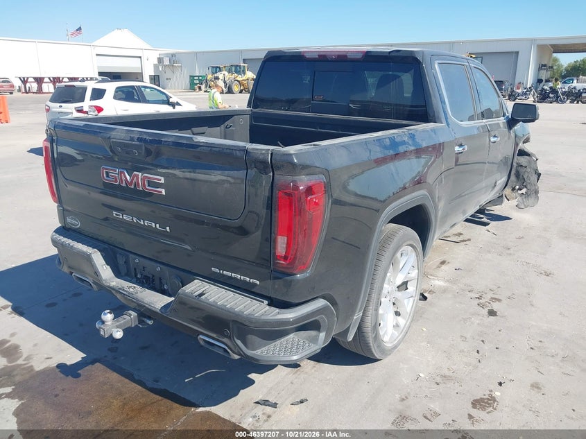 Vin: 3gtuuged5ng686372, lot: 46897565, gmc sierra 1500 4wd  short box denali 20224